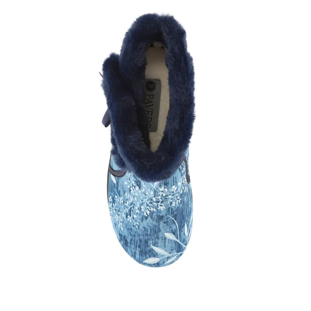 Warm-Lined Touch-Fasten Slippers - QINGD40002 / 326 582